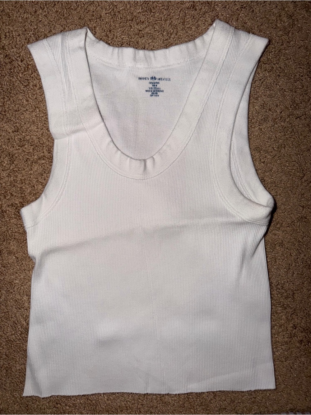 Brandy Melville White Connor Tank Top